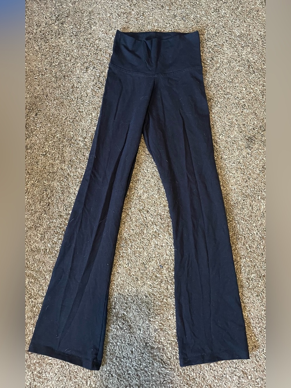 Place Black High-Waist Bootcut Yoga Pants